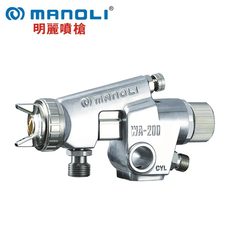 Manoli WA-200 automatic spray gun,WA200 Large caliber automobile painting gun, 1.2 1.5 2.0 2.5 3.0mm nozzle,free shipping
Manoli WA-200 automatic spray gun,WA200 Large caliber automobile painting gun, 1.2 1.5 2.0 2.5 3.0mm nozzle,free shipping