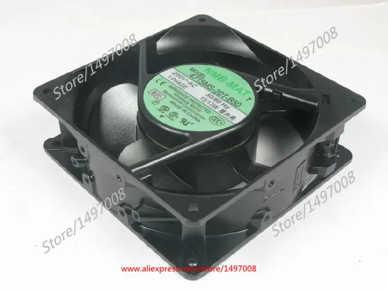 NMB-MAT 4715MS-20T-B50 B00 AC 220V 15W 120x120x38mm вентилятор охлаждения сервера
NMB-MAT 4715MS-20T-B50 B00 AC 220V 15W 120x120x38mm вентилятор охлаждения сервера