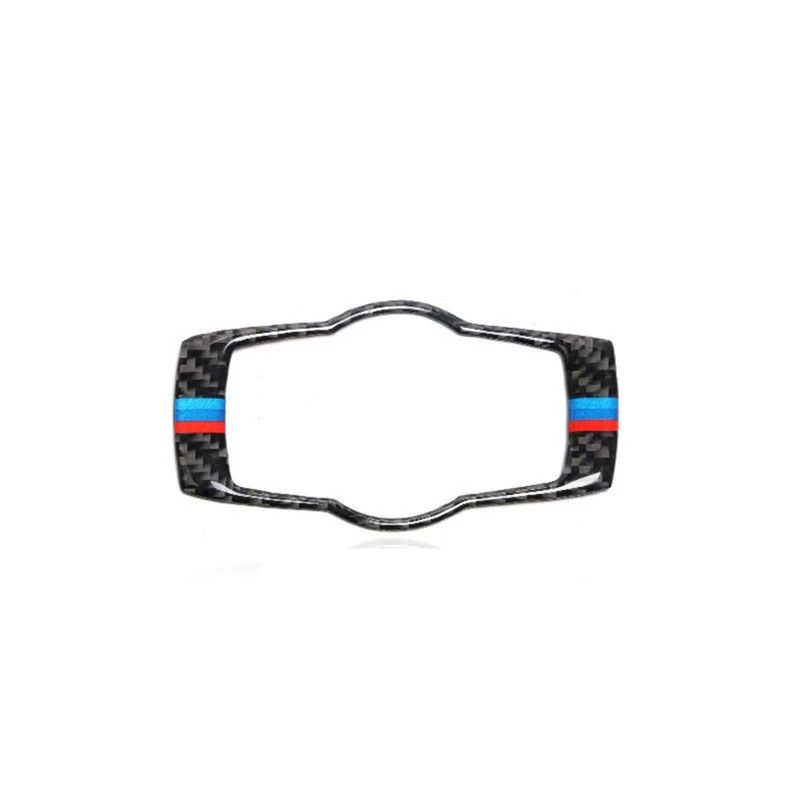 JXLCLYL Carbon Fiber Car Headlight Switch Frame Cover Trim For BMW 3 Series E90 E92 E93
