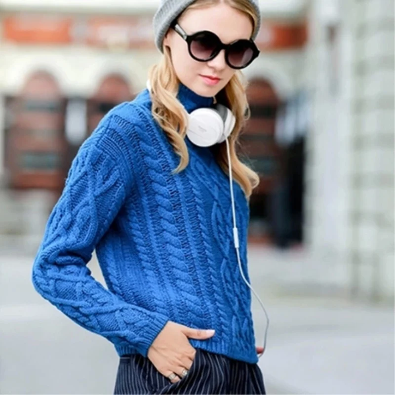 JECH Sweater Women 's Cashmere knit Jacket Autumn Winter Housewifs Sweater High Collar Cashmere Sweater Standard Pullover S-XL
JECH Sweater Women 's Cashmere knit Jacket Autumn Winter Housewifs Sweater High Collar Cashmere Sweater Standard Pullover S-XL
