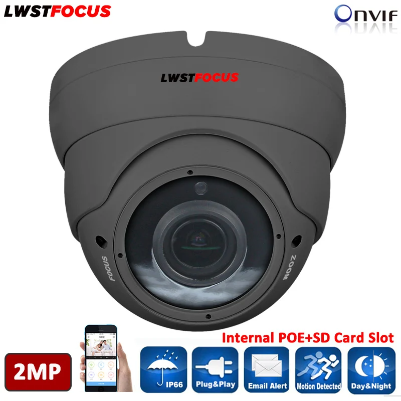 LWSTFOCUS HI3516C SONY IMX323 HD 1080P IP Camera 2.8-12mm Varifocal Manual Zoom 2MP Outdoor IP Dome Camera IR cut Onvif RTSP 
LWSTFOCUS HI3516C SONY IMX323 HD 1080P IP Camera 2.8-12mm Varifocal Manual Zoom 2MP Outdoor IP Dome Camera IR cut Onvif RTSP