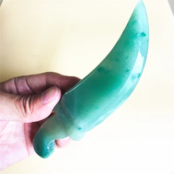Rare 12cm new product quartz crystal carving dongling jade treasure dao natural art collection
Rare 12cm new product quartz crystal carving dongling jade treasure dao natural art collection