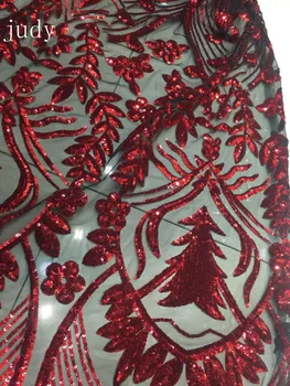 JL345# 5yards/bag 2018 High quality African fabric Dark red sequins with black background for wedding parties Free shipping
JL345# 5yards/bag 2018 High quality African fabric Dark red sequins with black background for wedding parties Free shipping