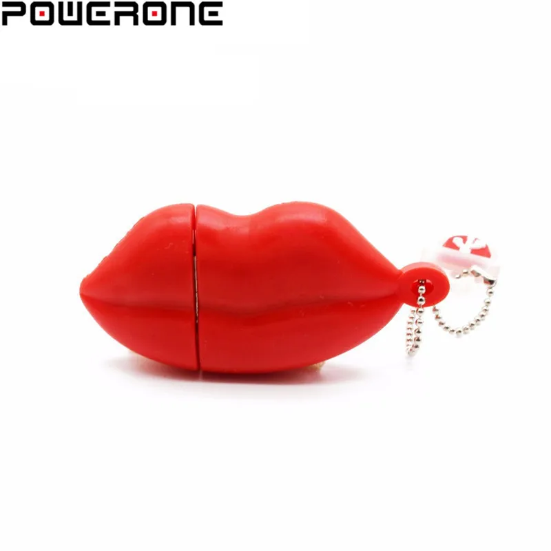 POWERONE Red lips USB flash drive pen drive memory Stick cute kiss lip print Pendrive 4gb 8gb 16gb 32gb 64gb u disk gift
POWERONE Red lips USB flash drive pen drive memory Stick cute kiss lip print Pendrive 4gb 8gb 16gb 32gb 64gb u disk gift