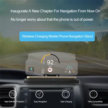HUD Car Holder Qi Wireless Charger Mobile Phone GPS Navigation Head Up Display Projector Bracket Image Reflector Charging Pad
HUD Car Holder Qi Wireless Charger Mobile Phone GPS Navigation Head Up Display Projector Bracket Image Reflector Charging Pad