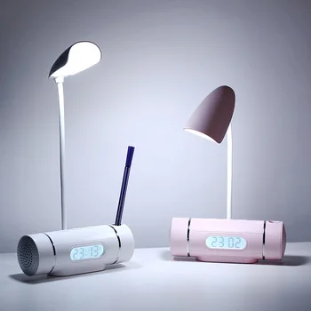 Portable LED Desk Lamp Alarm clock Adjustable Rechargeable Eye-caring Table Light for Kids Families Gift Desk room decoration
Portable LED Desk Lamp Alarm clock Adjustable Rechargeable Eye-caring Table Light for Kids Families Gift Desk room decoration