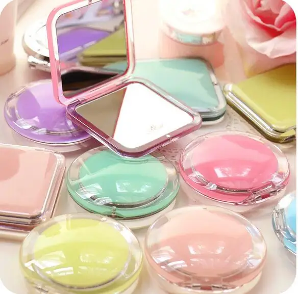 Girl Mini Pocket Makeup Mirror Cosmetic Compact Mirrors Portable Double Dual Sides Acrylic Frame Cosmetic Makeup Mirrors
Girl Mini Pocket Makeup Mirror Cosmetic Compact Mirrors Portable Double Dual Sides Acrylic Frame Cosmetic Makeup Mirrors