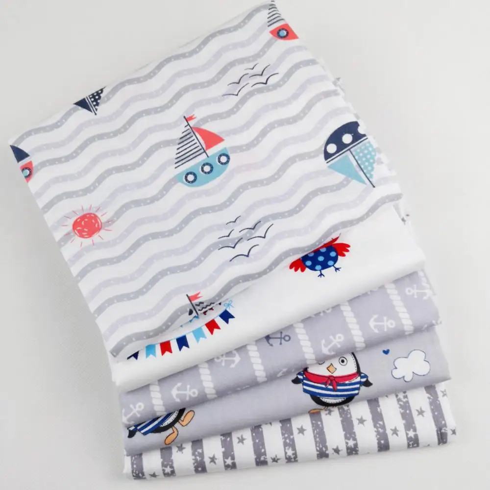 Gray Owl Sea anchor Diy Sewing Cloth Tissus Cotton Fabrics Quliting Fat Quarters Patchwork Scrapbook Material Baby Home Textile
Gray Owl Sea anchor Diy Sewing Cloth Tissus Cotton Fabrics Quliting Fat Quarters Patchwork Scrapbook Material Baby Home Textile