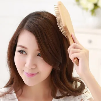 1PCS Hair Care Wooden Spa Massage Comb Wooden Paddle Pointed Handle Teeth Hair Brush Antistatic Cushion Comb 2 Colors
1PCS Hair Care Wooden Spa Massage Comb Wooden Paddle Pointed Handle Teeth Hair Brush Antistatic Cushion Comb 2 Colors