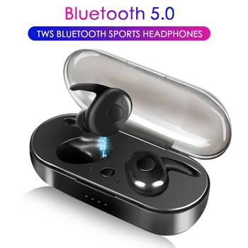 TWS Mini Dual V5.0 Wireless Earphones Bluetooth Earphones 3D Stereo Sound Earbuds with Dual Microphone and Charging box
TWS Mini Dual V5.0 Wireless Earphones Bluetooth Earphones 3D Stereo Sound Earbuds with Dual Microphone and Charging box