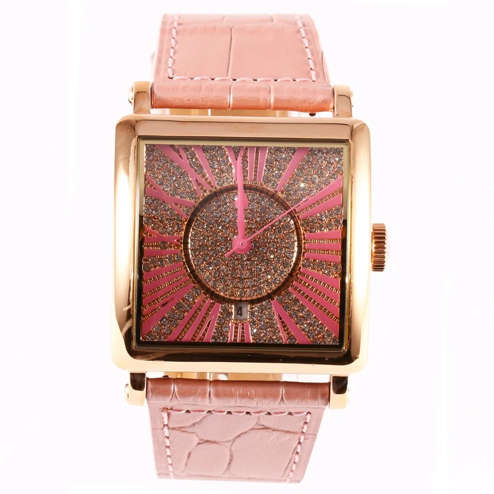 MATISSE Fashion Full Diamond Dial Leather Strap Women Ladies Quartz Watch Wristwatch
MATISSE Fashion Full Diamond Dial Leather Strap Women Ladies Quartz Watch Wristwatch