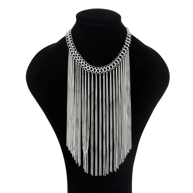 2019 Fashion Classic Choker Tassel Long Necklace Sliver Gold Pendant Necklaces For Women Lady Fit Snap Button Jewelry VP695
2019 Fashion Classic Choker Tassel Long Necklace Sliver Gold Pendant Necklaces For Women Lady Fit Snap Button Jewelry VP695