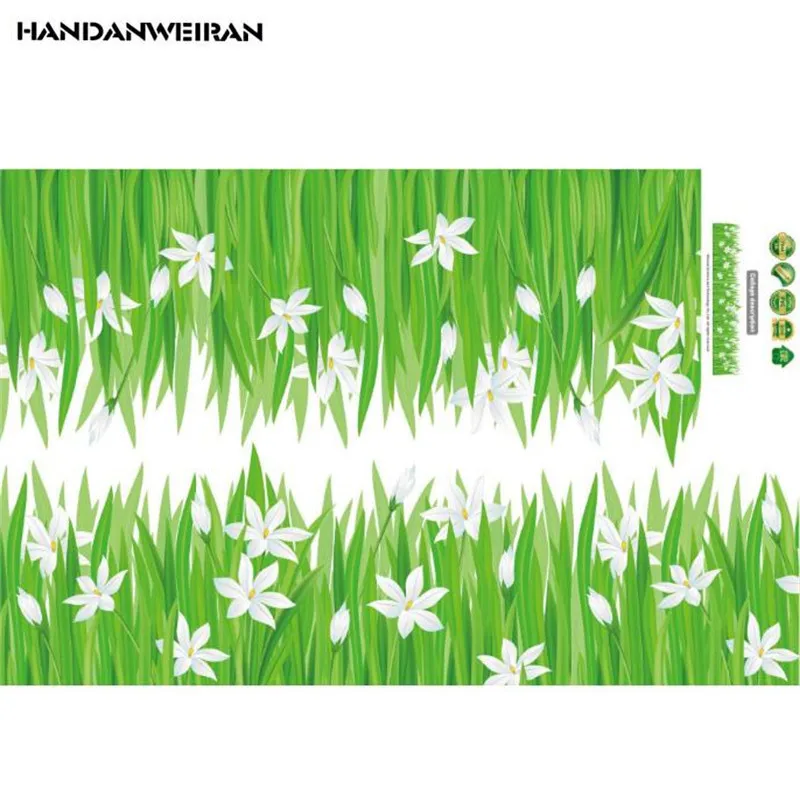 1PC Lily Grass Wall Sticker Baseboard Bathroom Kitchen Porch Home Decor Skirting Line For Kids Bedroom Nursery Balcony Fresh
1PC Lily Grass Wall Sticker Baseboard Bathroom Kitchen Porch Home Decor Skirting Line For Kids Bedroom Nursery Balcony Fresh