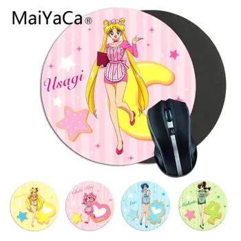 Maiyaca sailor moon girls DIY Design Pattern Game Round Mousepad gaming Mouse pad Rug For PC Laptop Notebook gamer desk pad
Maiyaca sailor moon girls DIY Design Pattern Game Round Mousepad gaming Mouse pad Rug For PC Laptop Notebook gamer desk pad