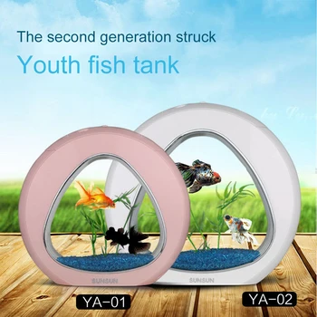 Ecology Fish Tank Aquarium with Ecology New Style YA-02 Mini Nano Table Top With Built-in Filter And LED Light 6L 110-220V 50Hz
Ecology Fish Tank Aquarium with Ecology New Style YA-02 Mini Nano Table Top With Built-in Filter And LED Light 6L 110-220V 50Hz