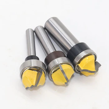 1/4" 1/2''8" Shank Woodworking cutter Tenon Cutter for Woodworking Tools 3/4" Faux Panel Ogee Groove Router Bit