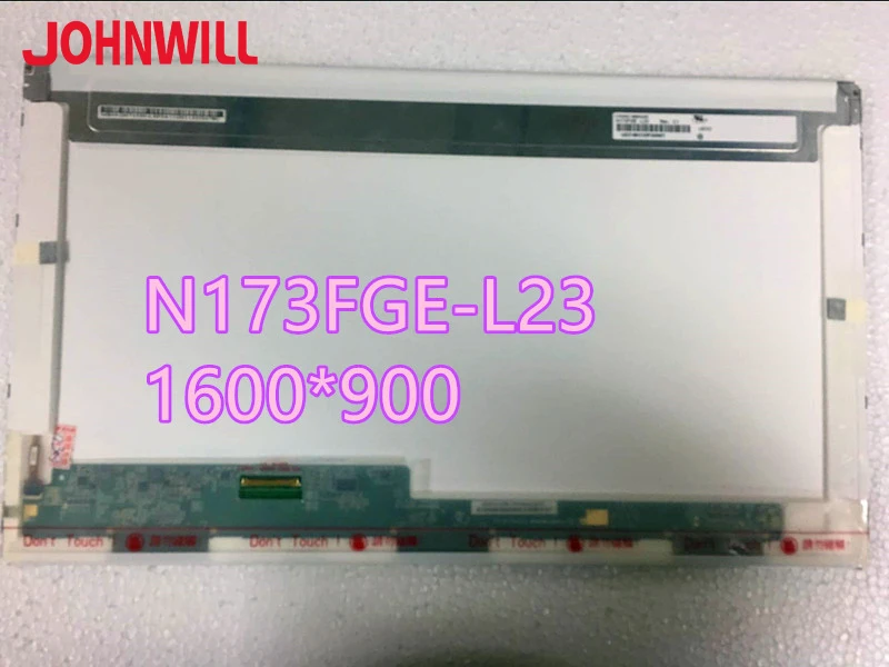 17.3 Inch 1600x900 B173RW01 V.3 V.4 V.5 LTN173KT01 LTN173KT02 LP173WD1 N173FGE-L23 Laptop LCD Screen Panel 40pin Free Shipping
17.3 Inch 1600x900 B173RW01 V.3 V.4 V.5 LTN173KT01 LTN173KT02 LP173WD1 N173FGE-L23 Laptop LCD Screen Panel 40pin Free Shipping