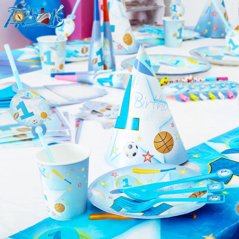 116pcs/78pcs New Kids Birthday Party Decoration Set Birthday 1 year sport boy Theme Party Supplies Baby Birthday Party Pack
116pcs/78pcs New Kids Birthday Party Decoration Set Birthday 1 year sport boy Theme Party Supplies Baby Birthday Party Pack
