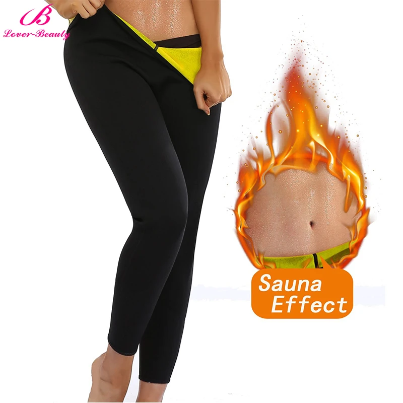 

Women Slimming New Ankle Long Thermo Control Pants Sauna Thermo Burn Fat Neoprene Sweat Legging Body Shaper for Weight Loss