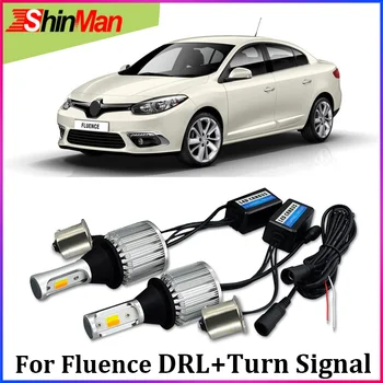 ShinMan High quality Car COB LED DRL LED Day Light+ turn signals Light For Renault Fluence 2010-2016 Accessories
ShinMan High quality Car COB LED DRL LED Day Light+ turn signals Light For Renault Fluence 2010-2016 Accessories