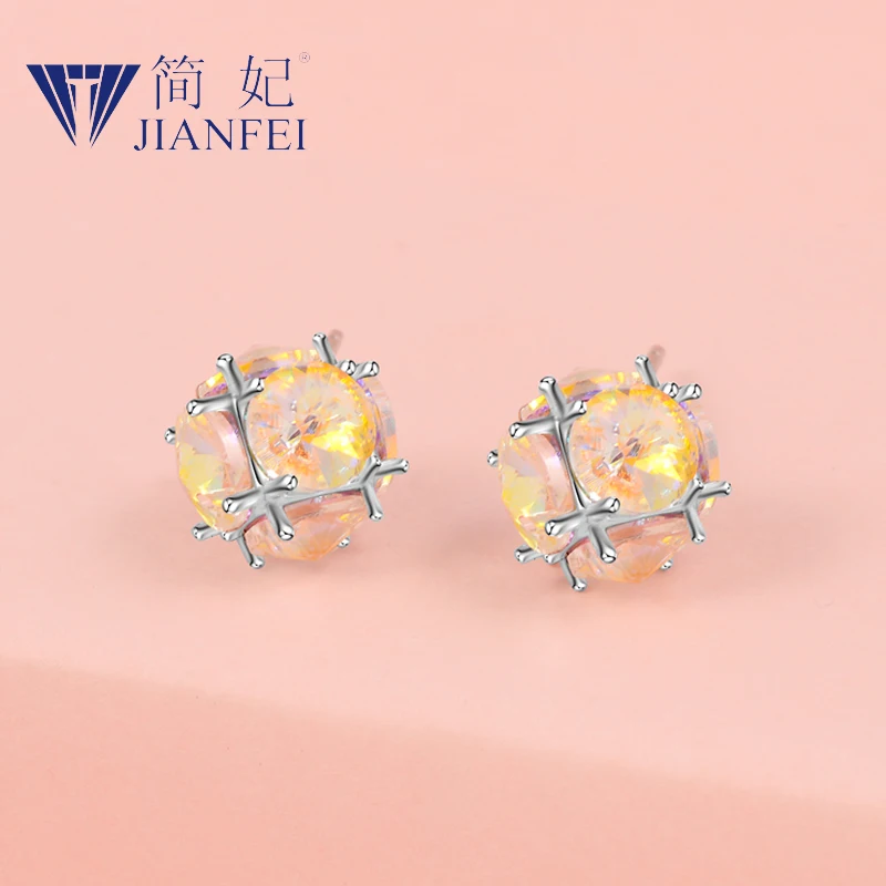 Zircon ball 925 sterling silver needle Simplicity Fashion Graceful Earrings For Woman Girls Fashion Jewelry Gift 4
Zircon ball 925 sterling silver needle Simplicity Fashion Graceful Earrings For Woman Girls Fashion Jewelry Gift 4