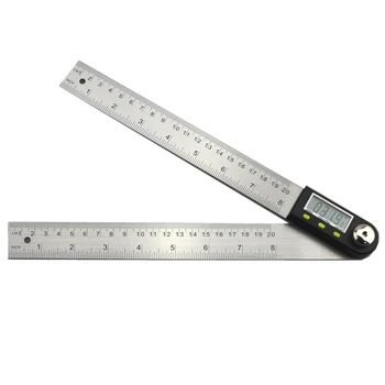 200mm 300mm Digital Angle Ruler Finder Stainless Steel Angle Protractor Inclinometer Goniometer Level Measuring Instrument
200mm 300mm Digital Angle Ruler Finder Stainless Steel Angle Protractor Inclinometer Goniometer Level Measuring Instrument
