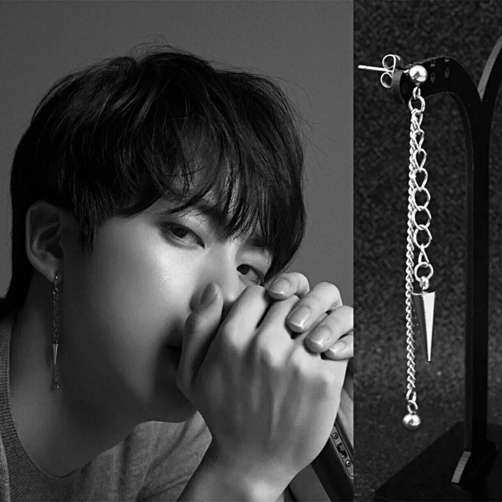 Free Fan 1PC KPOP Korean Men Earring For Women Trendy Stainless Steel Long Hip Hop Punk Dangle Earrings Jewelry Accessories
Free Fan 1PC KPOP Korean Men Earring For Women Trendy Stainless Steel Long Hip Hop Punk Dangle Earrings Jewelry Accessories