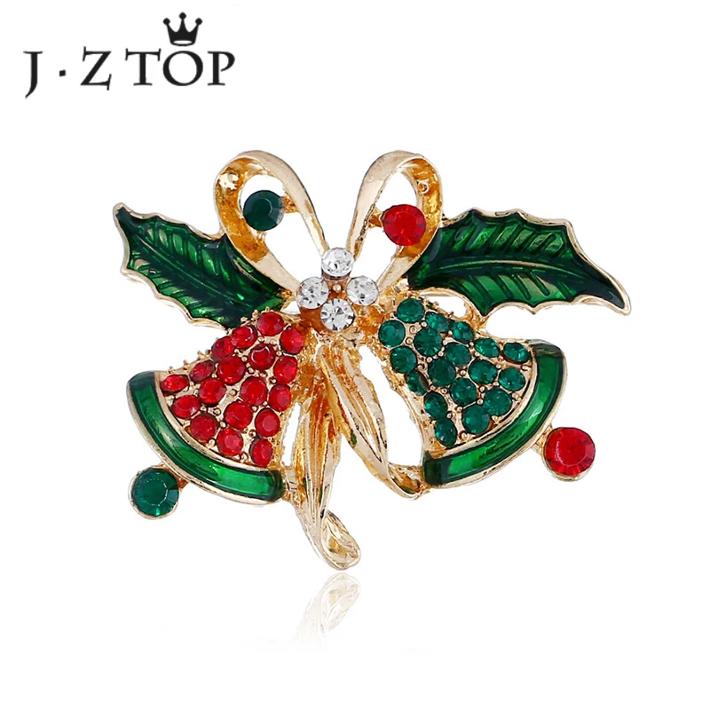 Jztop Luxury Green Crystal Bell Christmas Brooches For Woman Ctud Bow Knot Metal Enamel Pin Brooches Girl Badge Collar Jewelry
Jztop Luxury Green Crystal Bell Christmas Brooches For Woman Ctud Bow Knot Metal Enamel Pin Brooches Girl Badge Collar Jewelry