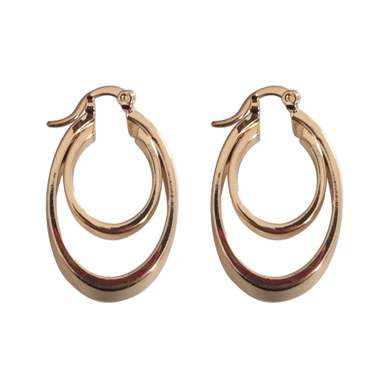 Europe and the United States minimalist oval multi-layer fashion accessories tide female ear nail personality fashion earrings
Europe and the United States minimalist oval multi-layer fashion accessories tide female ear nail personality fashion earrings