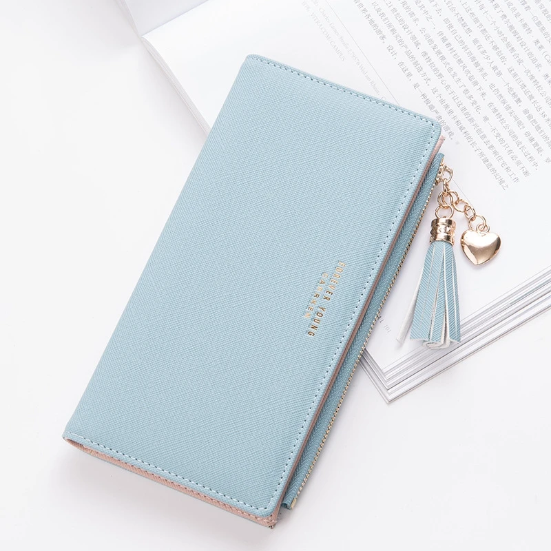 Women's Wallet Leather Long Section Korean Fashion Tide Cross Pattern Tassel Zipper Purse
Women's Wallet Leather Long Section Korean Fashion Tide Cross Pattern Tassel Zipper Purse
