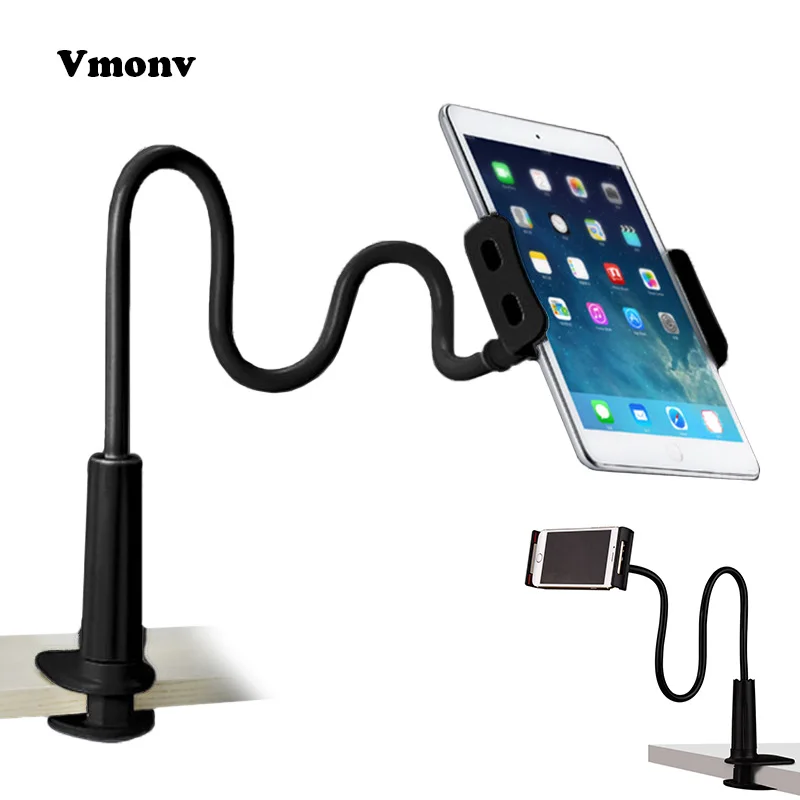 Vmonv Flexible Desktop Phone Tablet Stand Holder for IPAD Mini Air 1 2 3 4 Lazy Tablet Mount Stand for Iphone X Huawei Samsung
Vmonv Flexible Desktop Phone Tablet Stand Holder for IPAD Mini Air 1 2 3 4 Lazy Tablet Mount Stand for Iphone X Huawei Samsung
