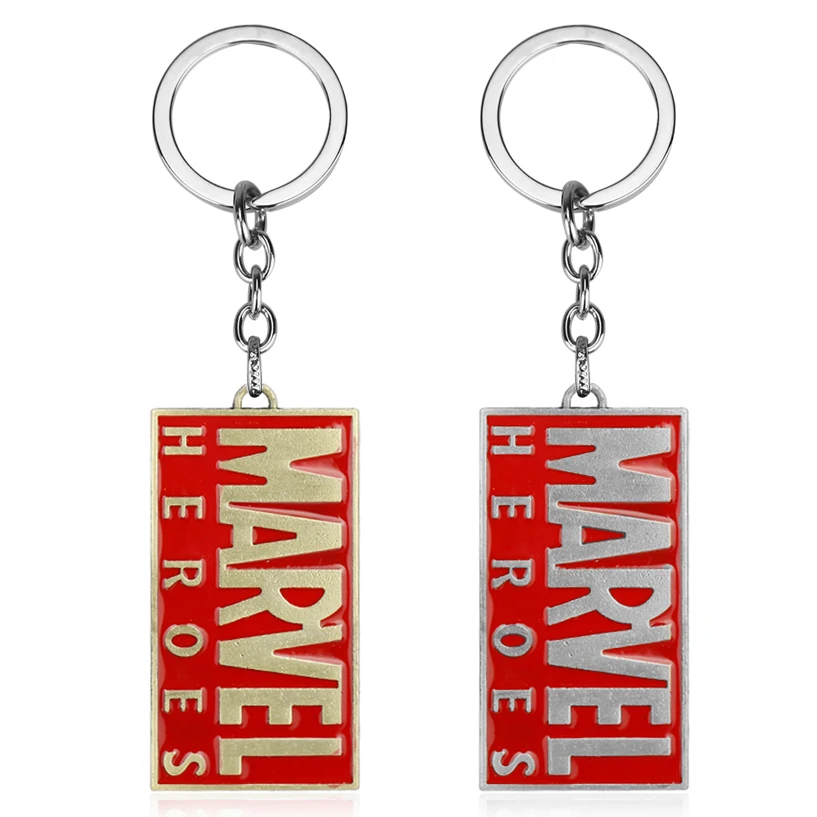 New Keychain Keyring Hot Marvel Hero Logo Dog Tag Pendant Keychain Avengers Thor Hammer Fashion Key Chains For Men
New Keychain Keyring Hot Marvel Hero Logo Dog Tag Pendant Keychain Avengers Thor Hammer Fashion Key Chains For Men