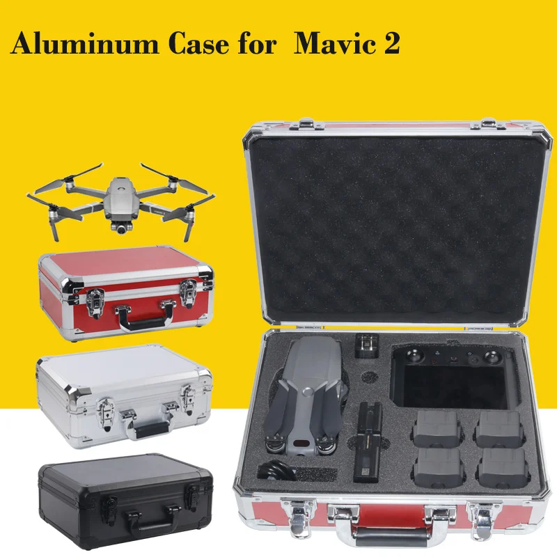 DJI Smart Controller Aluminum Case Water-proof Safety Storage Suitcase for DJI Mavic 2 Pro & Zoom Drone Control Accessories
DJI Smart Controller Aluminum Case Water-proof Safety Storage Suitcase for DJI Mavic 2 Pro & Zoom Drone Control Accessories