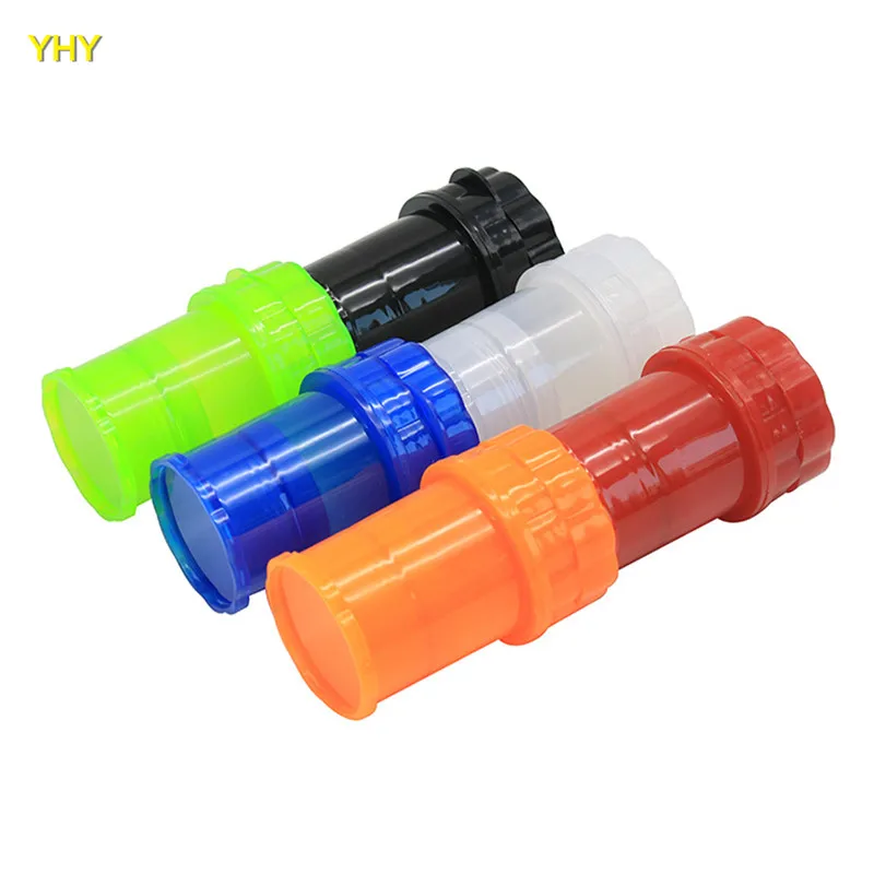 Bottle Waterproof and airtight Med Container 3 Parts Plastic Grinder Secure twist lock system Herb Grinders Secure twist lock sy
Bottle Waterproof and airtight Med Container 3 Parts Plastic Grinder Secure twist lock system Herb Grinders Secure twist lock sy