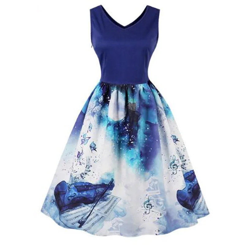 Women Dresses New Arrivals 2018 Floral Print Patchwork Vintage 1950s Rock n Roll Cocktail Party Formal Tunic Swing Dress 201608
Women Dresses New Arrivals 2018 Floral Print Patchwork Vintage 1950s Rock n Roll Cocktail Party Formal Tunic Swing Dress 201608