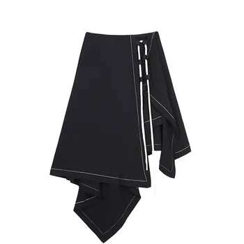 Z-ZOUX Women Skirt Drawstring Bandage Irregular Skirts Womens Asymmetrical High Waist Black Vintage Sexy Summer Skirts 2019 New
Z-ZOUX Women Skirt Drawstring Bandage Irregular Skirts Womens Asymmetrical High Waist Black Vintage Sexy Summer Skirts 2019 New