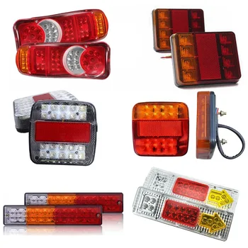 New 12V Waterproof 8 19 26 20 46 LEDs Rear Tail Lamps Pair Boat Trailer Rear Parts For Trailer UTE caravans Truck Car Lighting
New 12V Waterproof 8 19 26 20 46 LEDs Rear Tail Lamps Pair Boat Trailer Rear Parts For Trailer UTE caravans Truck Car Lighting