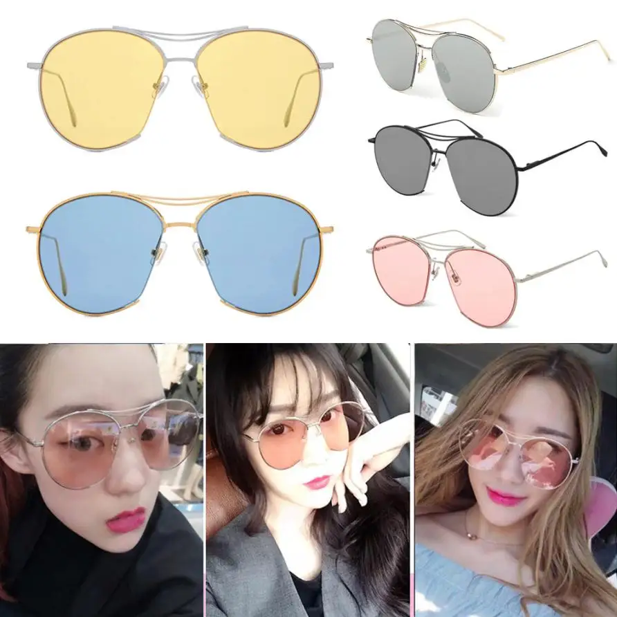 2018 Hot sale Sunglasses high quality Fashion Twin-Beams Classic Women Ladies Metal Frame Mirror Sunglasses Glasses lunette A0
2018 Hot sale Sunglasses high quality Fashion Twin-Beams Classic Women Ladies Metal Frame Mirror Sunglasses Glasses lunette A0