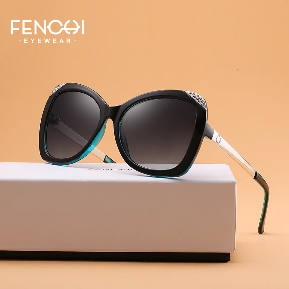 FENCHI Sunglasses Women Metal Diamonds Glasses Driving Mirror Fashion Design New Cat Eye Sunglasses High Quality
FENCHI Sunglasses Women Metal Diamonds Glasses Driving Mirror Fashion Design New Cat Eye Sunglasses High Quality