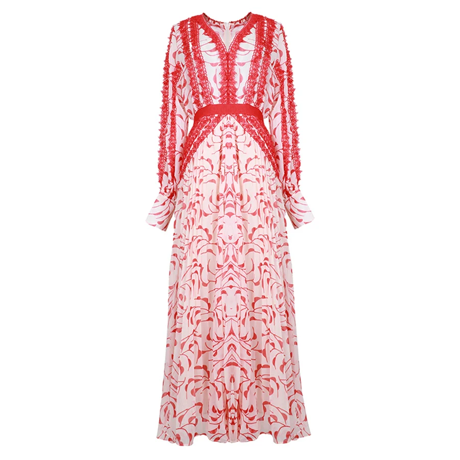 VERDEJULIAY Runway Maxi Dress Women 2019 Summer New Fashion Luxury Full Sleeve Print Lace High Party Lantern Sleeve Long Dress
VERDEJULIAY Runway Maxi Dress Women 2019 Summer New Fashion Luxury Full Sleeve Print Lace High Party Lantern Sleeve Long Dress