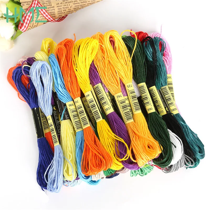 Wholesales 100 Colors for choose Length 7.5m Anchor Cross Stitch Cotton Embroidery Thread 7.5m/pcs Cotton Embroidery Thread
Wholesales 100 Colors for choose Length 7.5m Anchor Cross Stitch Cotton Embroidery Thread 7.5m/pcs Cotton Embroidery Thread