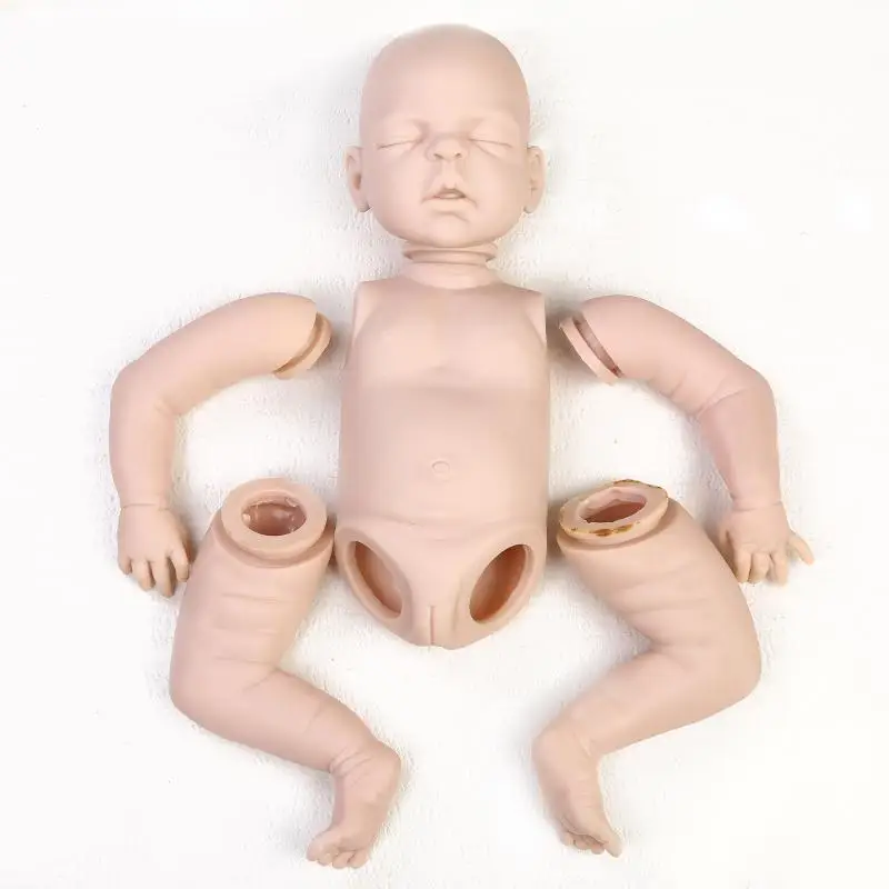 DIY Full silicone reborn doll mold high-grade imported silicone raw materils reborn toddler doll kits handmade doll accessory
DIY Full silicone reborn doll mold high-grade imported silicone raw materils reborn toddler doll kits handmade doll accessory