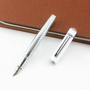 high quality 0.5mm Nib Calligraphy Pen High Quality Metal Fountain Pen Luxury Ink Gift Pens for Writing Gift velvet bag
high quality 0.5mm Nib Calligraphy Pen High Quality Metal Fountain Pen Luxury Ink Gift Pens for Writing Gift velvet bag