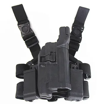 HK USP Leg Holster Hunting Accessories Tactical Light Bearing Gun Pistol Holster With Drop Thigh Platform Adjustable Strap
HK USP Leg Holster Hunting Accessories Tactical Light Bearing Gun Pistol Holster With Drop Thigh Platform Adjustable Strap