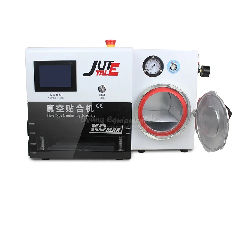 Built-in bubble defoaming removing and air compressor LY KO-MAX all in one plate OCA laminating machine 8 inches 220V 110V
Built-in bubble defoaming removing and air compressor LY KO-MAX all in one plate OCA laminating machine 8 inches 220V 110V