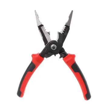 6 In 1 Multifunctional Wire Stripper Plier 8inch 210mm Cable Crimping Cutter Electrician Cutting Hand Tools
6 In 1 Multifunctional Wire Stripper Plier 8inch 210mm Cable Crimping Cutter Electrician Cutting Hand Tools