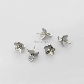 5.8mm Stainless Steel End Flower Caps with Pin End Clasps Crimp Bead For Bead Pearl DIY Findings Wholesale
5.8mm Stainless Steel End Flower Caps with Pin End Clasps Crimp Bead For Bead Pearl DIY Findings Wholesale