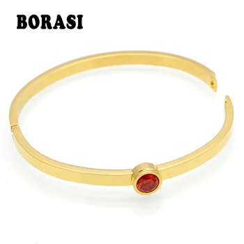 New Flashy Diamante Bracelet For Women Stainless Steel Bangle Rose Gold /Gold Color Fashion Charm Bijoux Fine Jewelry
New Flashy Diamante Bracelet For Women Stainless Steel Bangle Rose Gold /Gold Color Fashion Charm Bijoux Fine Jewelry