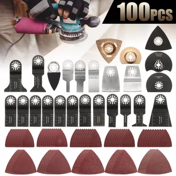 100PCS Professional Oscillating Multitool E-cut Standard Saw Blade Multi Tools Wood Cutting Renovator Power Tool Accessories
100PCS Professional Oscillating Multitool E-cut Standard Saw Blade Multi Tools Wood Cutting Renovator Power Tool Accessories