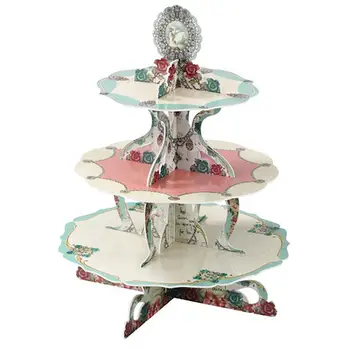 European Style Three-Tier Cardboard Cupcake Stand Living Room Fruit Plate Afternoon Tea Dessert Stand for Party
European Style Three-Tier Cardboard Cupcake Stand Living Room Fruit Plate Afternoon Tea Dessert Stand for Party